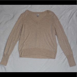 Tan sweater